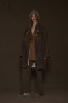 Mutedance 24 Autumn and Winter Cardigan Jacket Series MD-MD24FW10-BROWN MD24FW10 MD24FW11